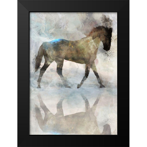 Gentle Walk I  Black Modern Wood Framed Art Print by Roko, Ken
