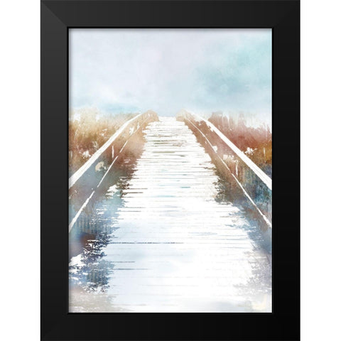 Unbridled Path I  Black Modern Wood Framed Art Print by Roko, Ken