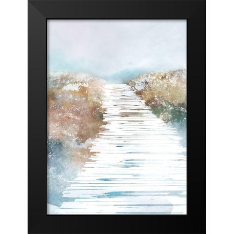 Unbridled Path II Black Modern Wood Framed Art Print by Roko, Ken