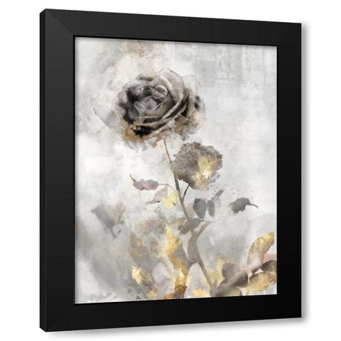 Black Roses II Black Modern Wood Framed Art Print by Roko, Ken