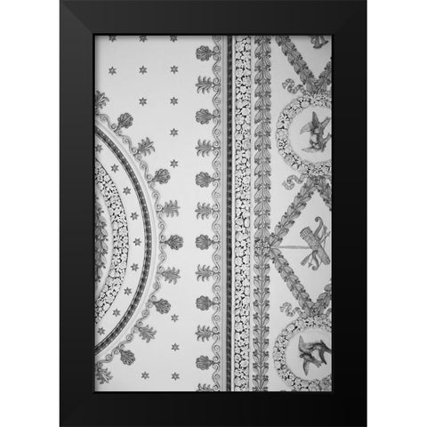 Birmingham Palace Black Modern Wood Framed Art Print by Millet, Karyn