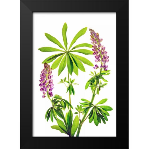 Greet the Day Black Modern Wood Framed Art Print by Robertson, Leda