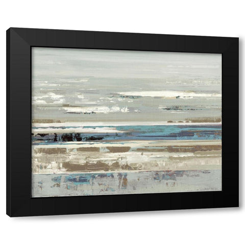 Eternal Horizon I Black Modern Wood Framed Art Print with Double Matting by Mravyan, Valeria