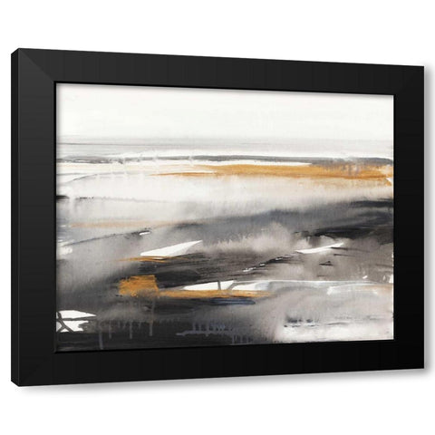 Gold Rush II Black Modern Wood Framed Art Print by Mravyan, Valeria