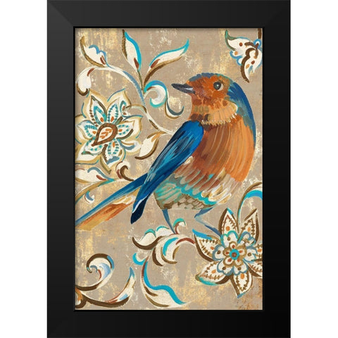 Tweet I Black Modern Wood Framed Art Print by Mravyan, Valerie