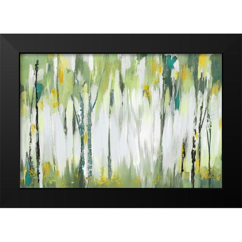Breezy I Black Modern Wood Framed Art Print by Mravyan, Valeria