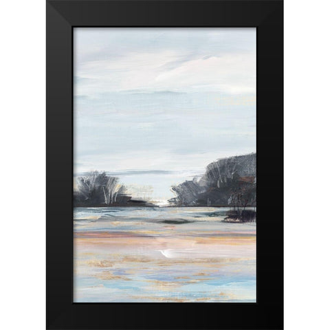 Organic Field I Black Modern Wood Framed Art Print by Mravyan, Valeria