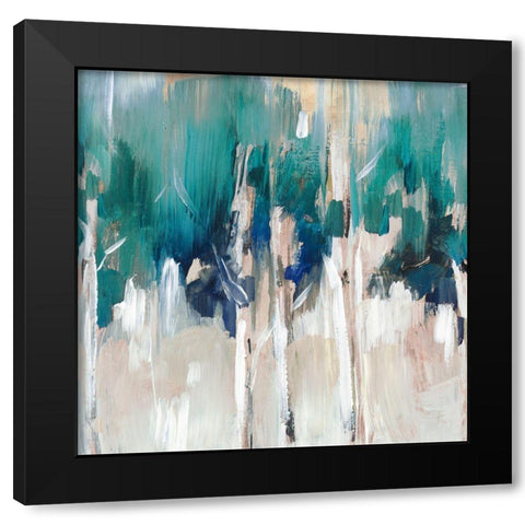 Lineament III  Black Modern Wood Framed Art Print by Lera