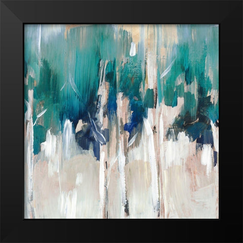 Lineament III  Black Modern Wood Framed Art Print by Lera