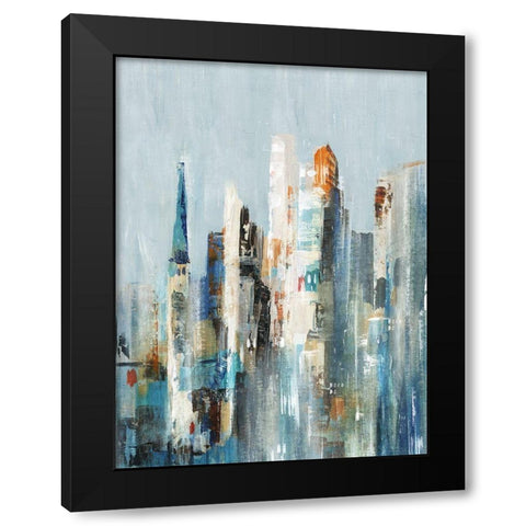 Channel IIÂ  Black Modern Wood Framed Art Print by LeraÂ 