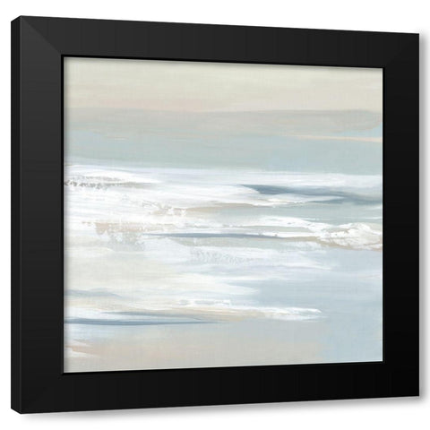 Shadows of the Sea I  Black Modern Wood Framed Art Print with Double Matting by Lera