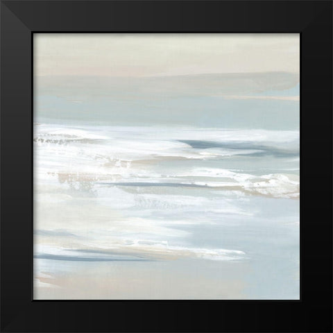Shadows of the Sea I  Black Modern Wood Framed Art Print by Lera