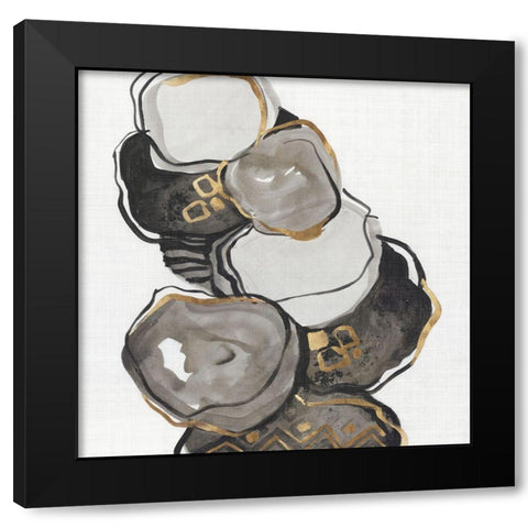 Golden Gate I  Black Modern Wood Framed Art Print by Lera