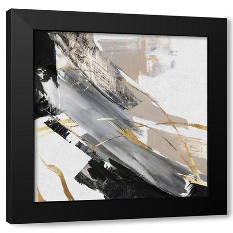 Thunder Chasing I  Black Modern Wood Framed Art Print by Lera