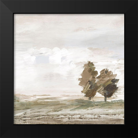 Morning Crisp I  Black Modern Wood Framed Art Print by Lera