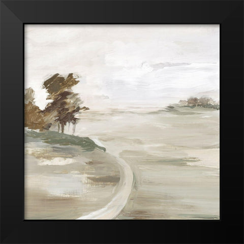 Morning Crisp II Black Modern Wood Framed Art Print by Lera