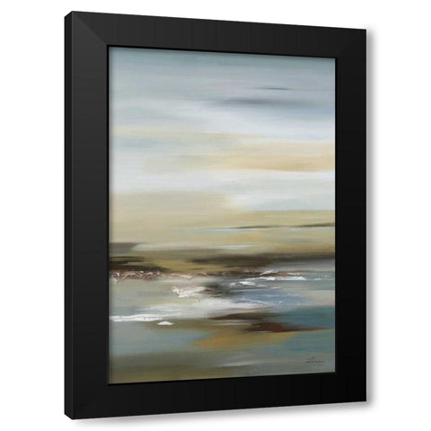 Serene I LTD. ED Black Modern Wood Framed Art Print by Lena