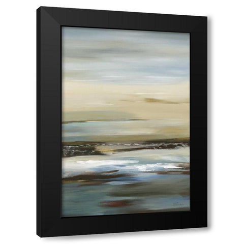 Serene II LTD. ED Black Modern Wood Framed Art Print by Lena