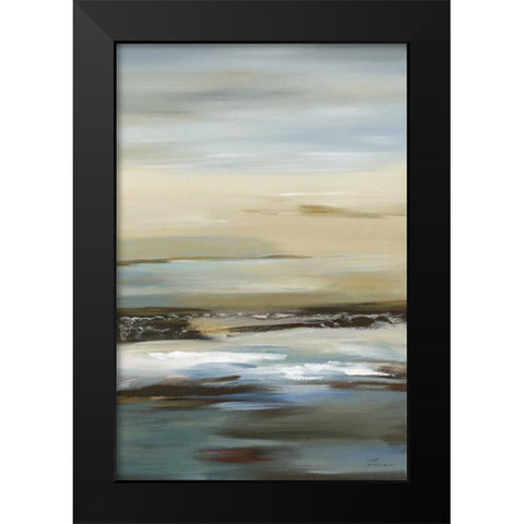 Serene II LTD. ED Black Modern Wood Framed Art Print by Lena