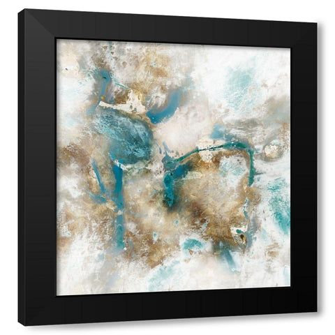 Disquiet Black Modern Wood Framed Art Print by Jacobs, Elle