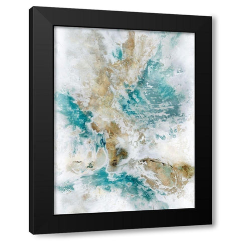 Trio Black Modern Wood Framed Art Print by Jacobs, Elle