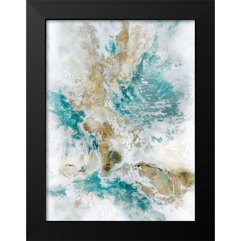 Trio Black Modern Wood Framed Art Print by Jacobs, Elle