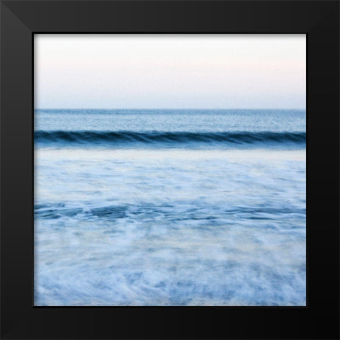 Reflections III Black Modern Wood Framed Art Print by Mourier, Lily