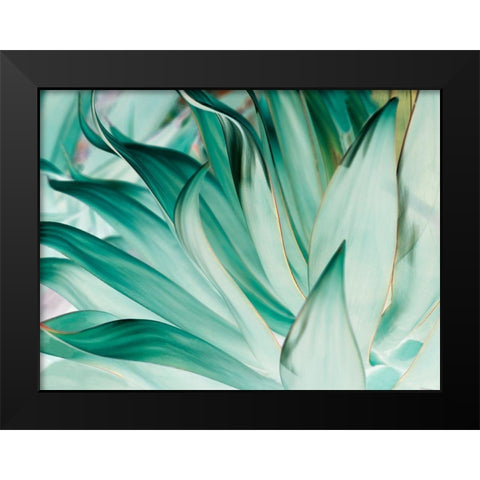 Prickle Black Modern Wood Framed Art Print by Mourier, Lily