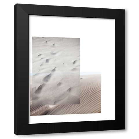 Black Modern Wood Framed Art Print with Double Matting by Mourier, Lily