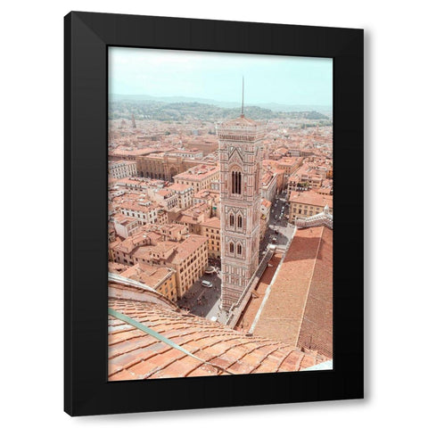 Sunkissed City Black Modern Wood Framed Art Print with Double Matting by Liidermann, Lisa