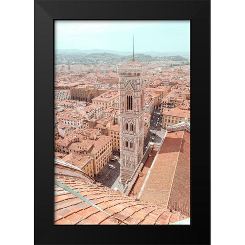 Sunkissed City Black Modern Wood Framed Art Print by Liidermann, Lisa