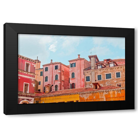 Contrasted Black Modern Wood Framed Art Print by Liidemann, Lisa