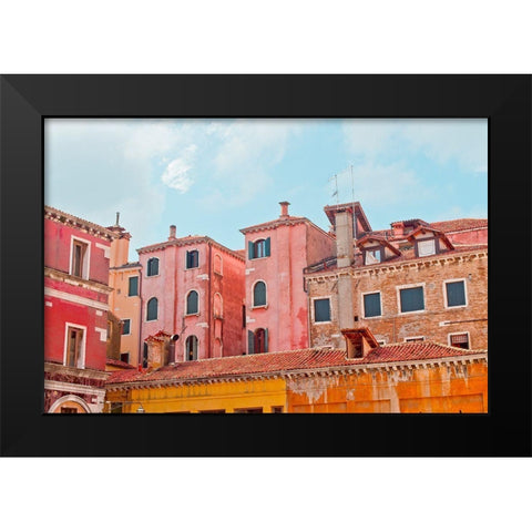Contrasted Black Modern Wood Framed Art Print by Liidemann, Lisa