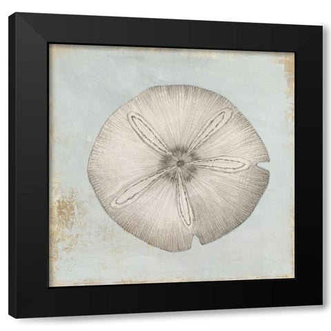 Sands of Time I Black Modern Wood Framed Art Print by Lily K
