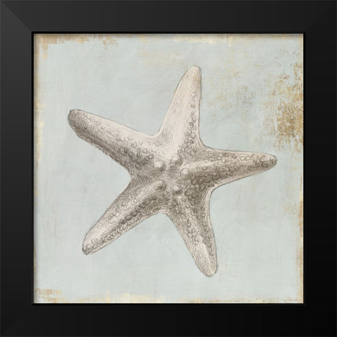Sands of Time II Black Modern Wood Framed Art Print by Lily K