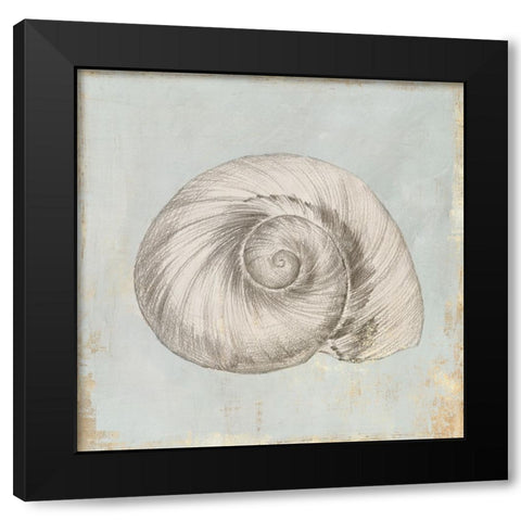 Sands of Time III Black Modern Wood Framed Art Print by Lily K