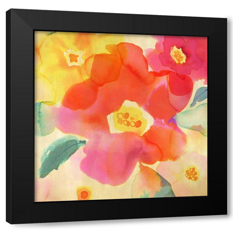 So Joyful I Black Modern Wood Framed Art Print by Berg, Margaret