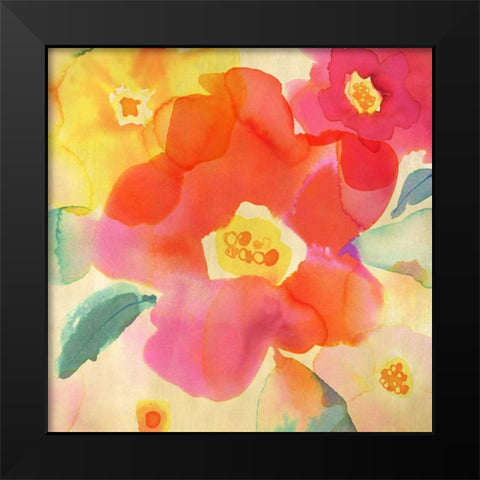 So Joyful I Black Modern Wood Framed Art Print by Berg, Margaret