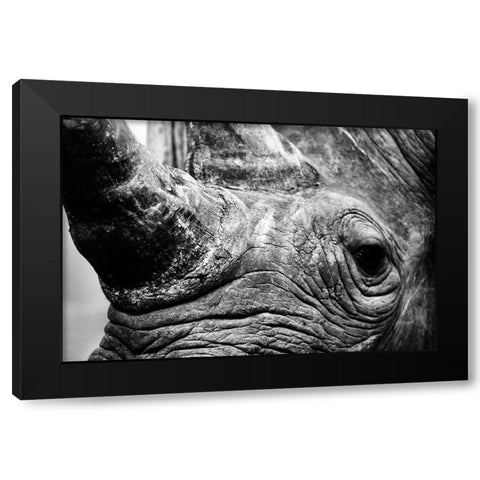 Strength Black Modern Wood Framed Art Print by Drummond, Max
