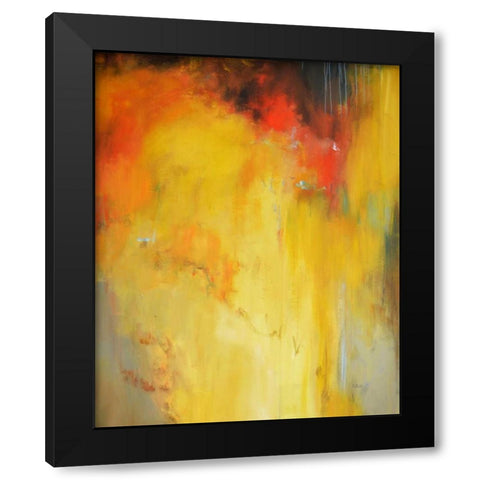 A Moment of Light Black Modern Wood Framed Art Print by Pullman, Mark