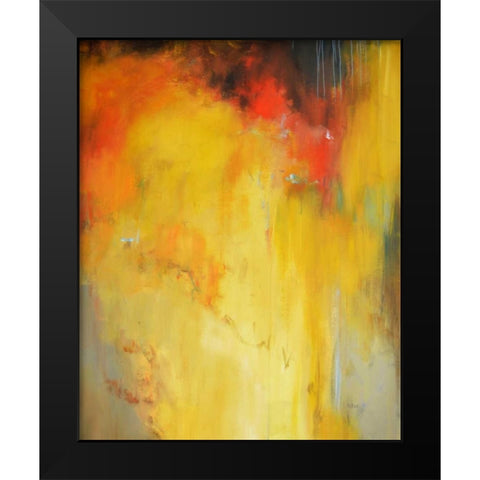 A Moment of Light Black Modern Wood Framed Art Print by Pullman, Mark