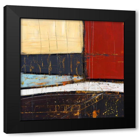Draft I Black Modern Wood Framed Art Print by Pulliam, Mark