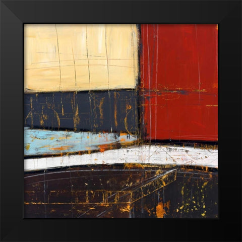 Draft I Black Modern Wood Framed Art Print by Pulliam, Mark