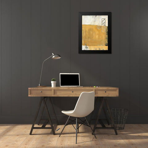 Warehouse Room A Black Modern Wood Framed Art Print by Pulliam, Mark