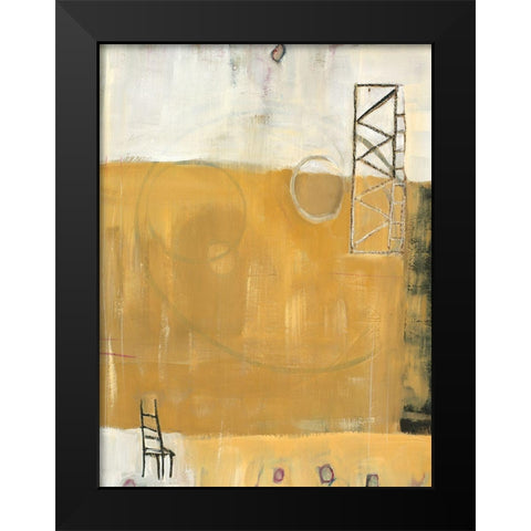 Warehouse Room A Black Modern Wood Framed Art Print by Pulliam, Mark