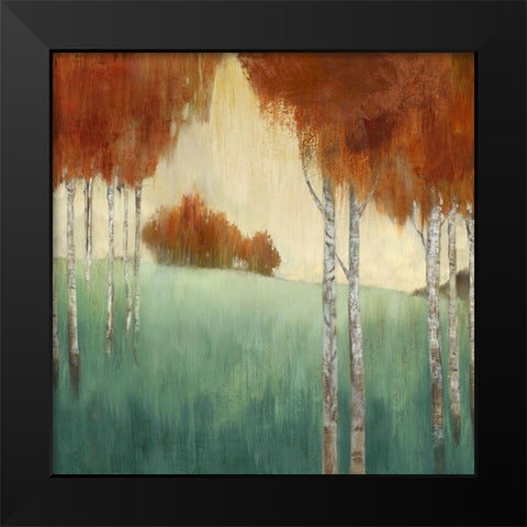 Spice Counry II Black Modern Wood Framed Art Print by Woods, Maya