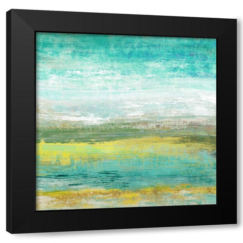 Ocean Light III Black Modern Wood Framed Art Print by Woods, Maya