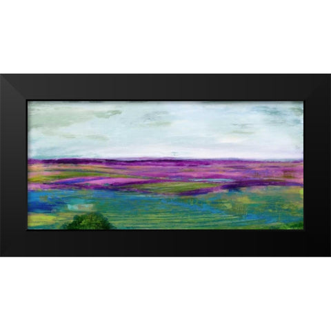 Pastoral  Black Modern Wood Framed Art Print by Woods, Maya