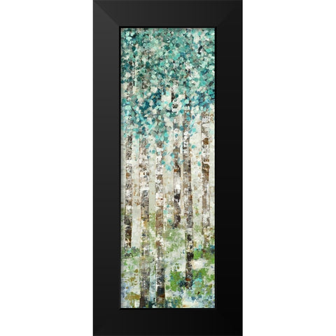 Foliage I Black Modern Wood Framed Art Print by Woods, Maya