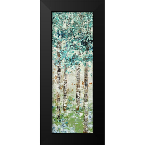 Foliage II Black Modern Wood Framed Art Print by Woods, Maya